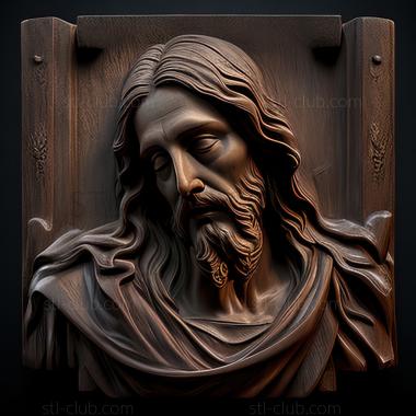 3D model st jesus (STL)